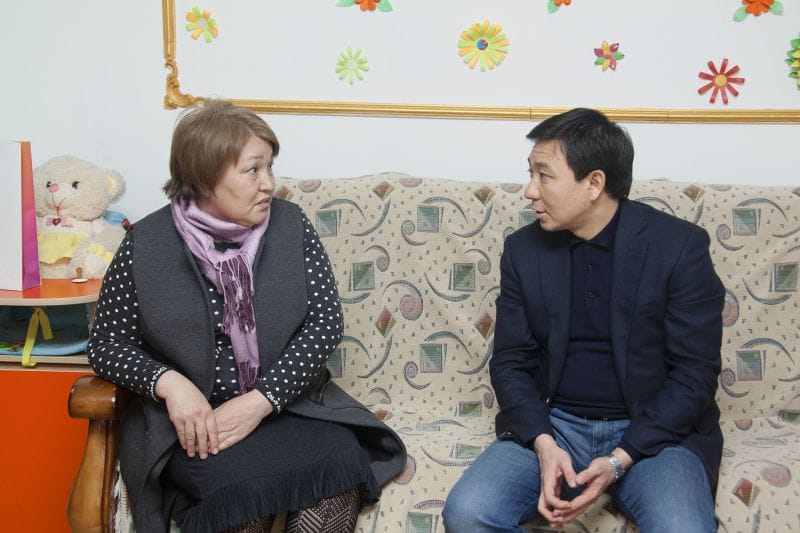 Аналар үйін паналағандар