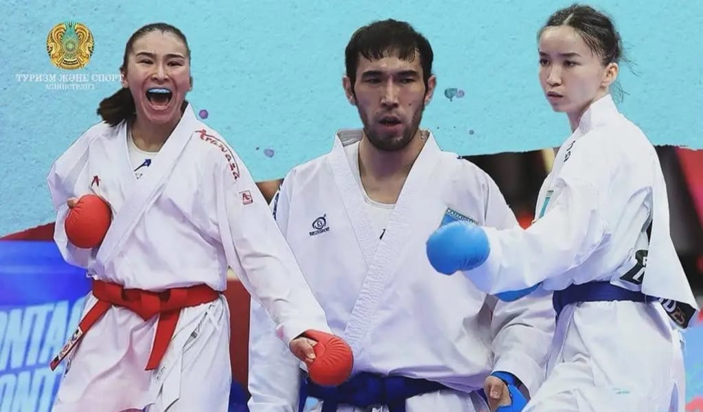 Қазақстан каратэшілері Парижден үш медаль олжалады