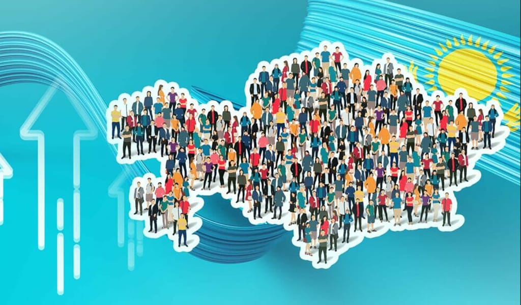 Қазақстанда бір жыл ішінде халық саны 267 мыңға жуық көбейген