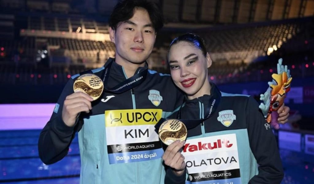 Қазақстан су спорты түрлерінен әлем чемпионатында алғашқы алтынын алды