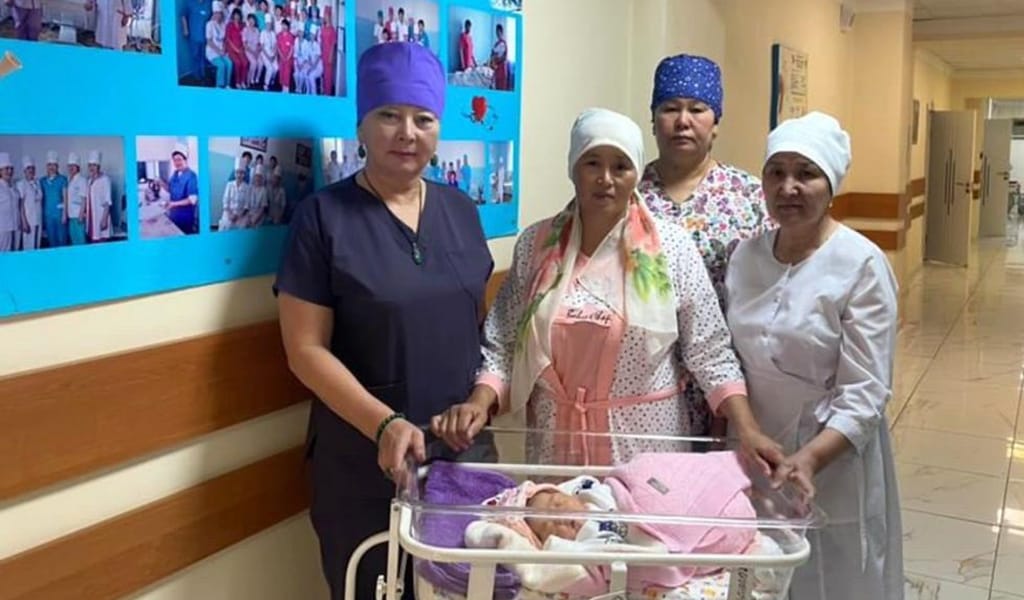 43 жастағы жетісулық ана 10-шы перзентін өмірге әкелді