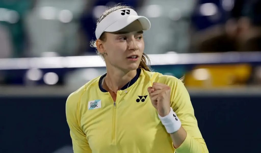 Елена Рыбакина Доха турнирінің ширек финалына өтті