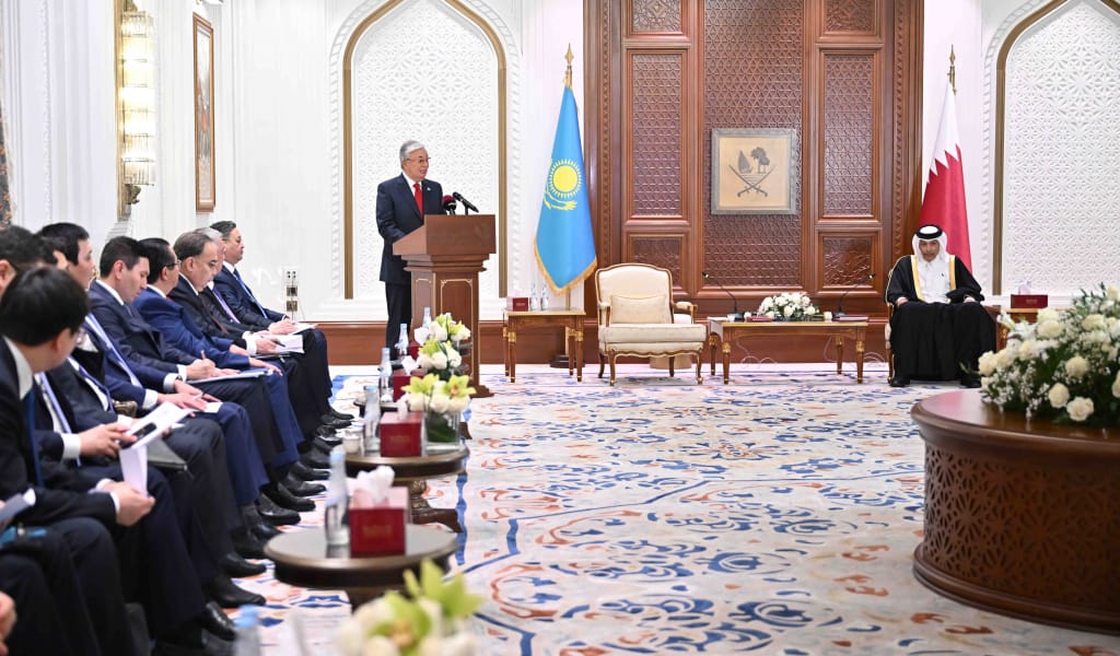 Президент Қатар Мемлекетінің Консультативтік Кеңесі мүшелерінің алдында сөз сөйледі