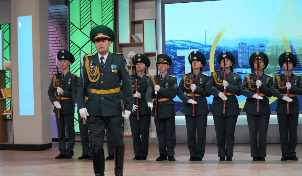 Жетісулық жас шекарашылар өнер көрсетті