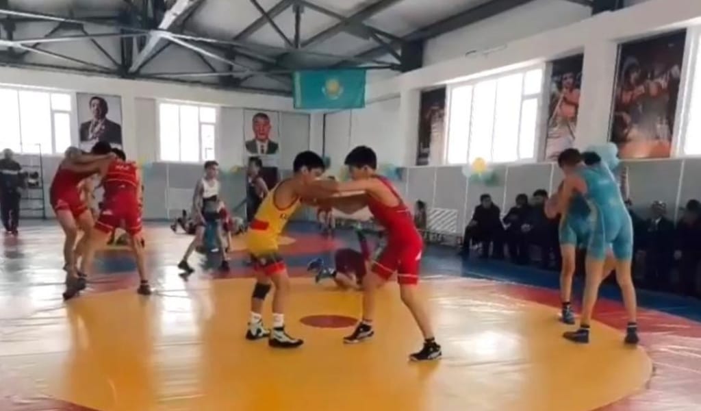 Ауылдық жерде тағы бір спорт нысаны ашылды