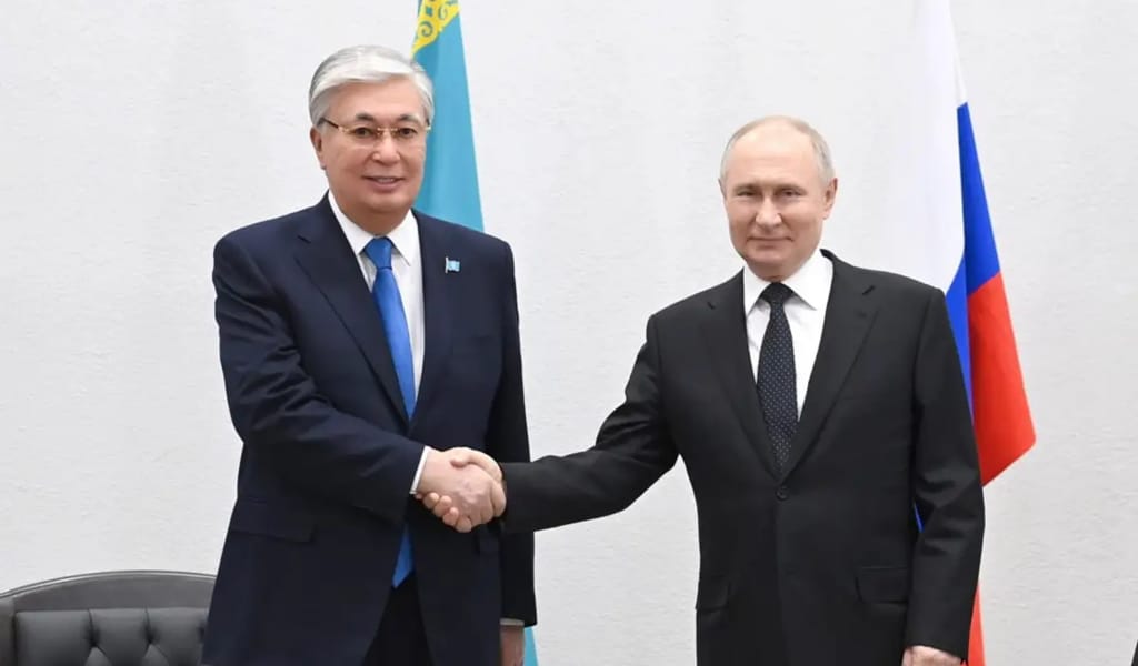 Қасым-Жомарт Тоқаев Владимир Путинмен кездесті