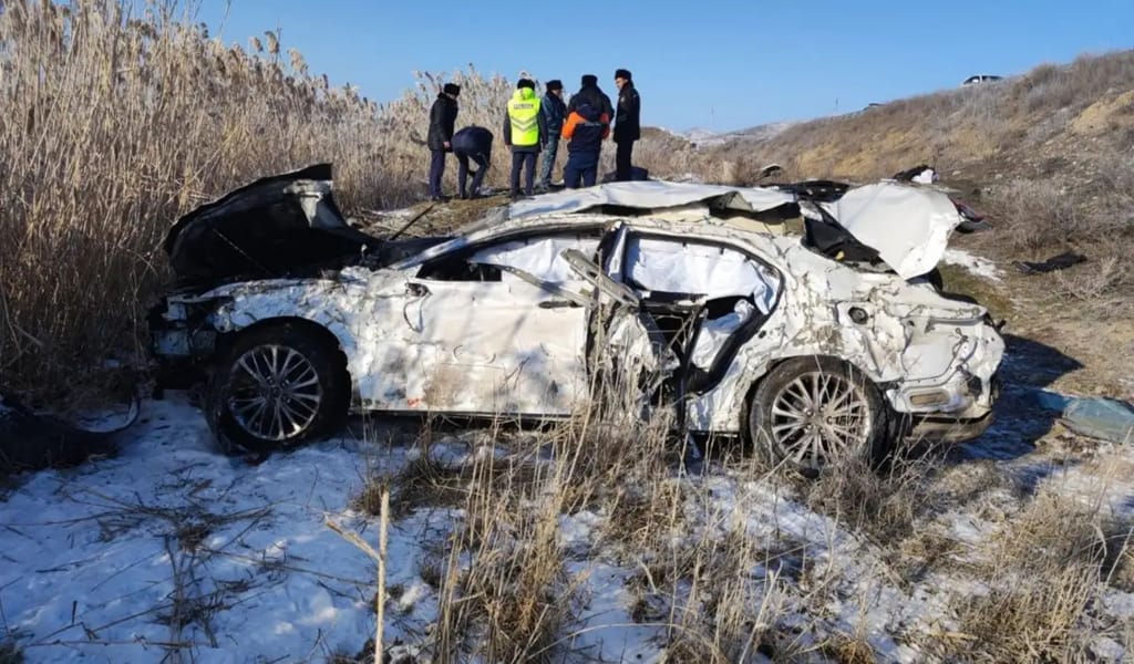 Жетісуда жол апатынан екі адам қаза тапты