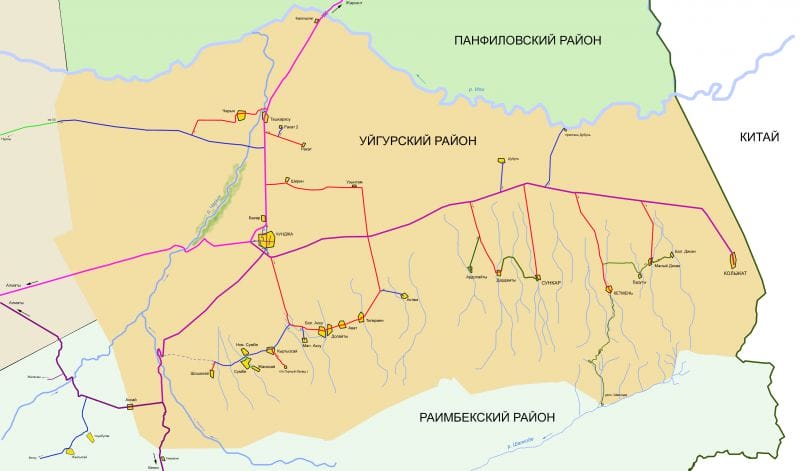 ҰЙҒЫР АУДАНЫНДА АТАУЫ ЖОҚ АУЫЛ БАР