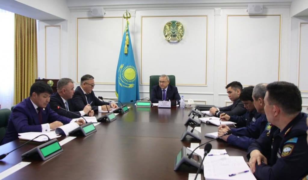 Бейбіт Исабаев жедел штабтың отырысын өткізді