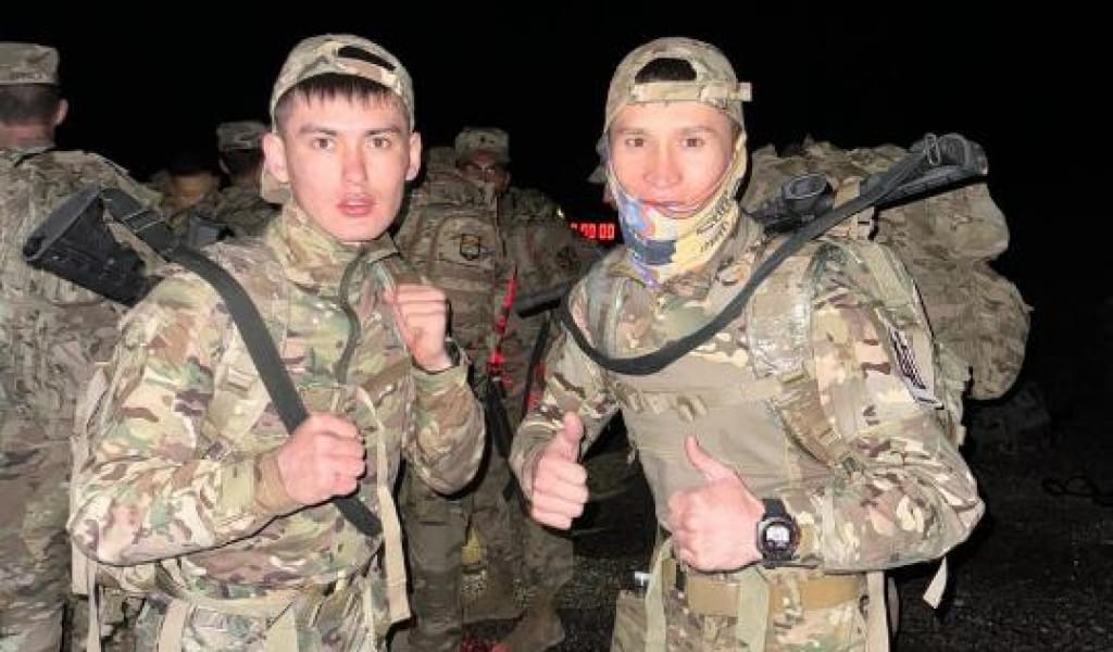 АҚШ-тың күштік құрылымдарының әскерилері арасындағы жарыста қазақстандықтар үздік нәтиже көрсетті