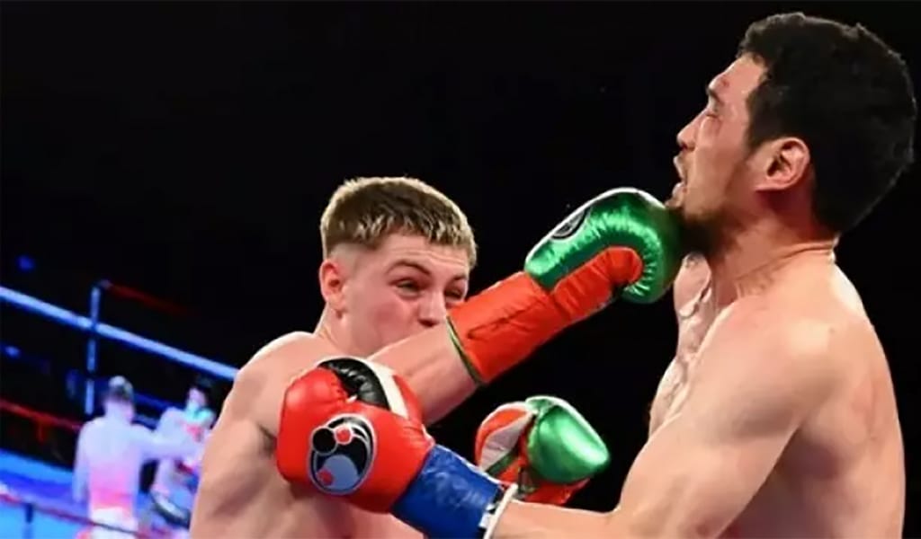 "Головкиннің ізбасары" титулды айқаста Елеусіновті нокаутқа түсірді