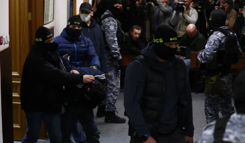 Ресейде «Крокус» концерт залында болған лаңкестік әрекетке қатысушыларға айып тағылды