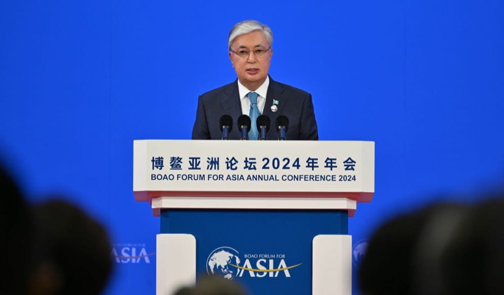 Мемлекет басшысы Боао Азия форумының пленарлық сессиясында сөз сөйледі
