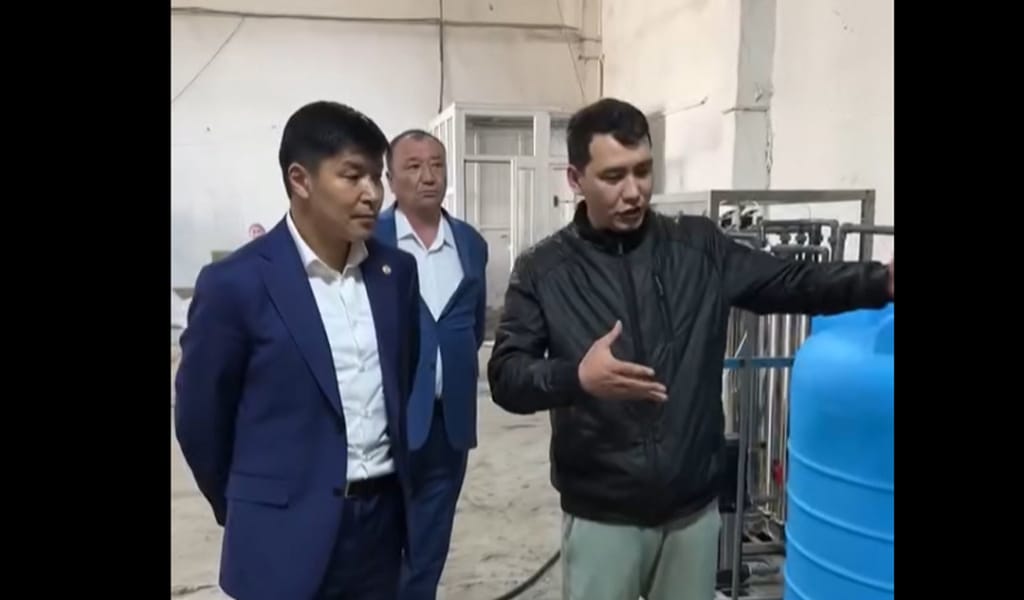 ТАЛДЫҚОРҒАН ҚАЛАСЫНЫҢ ӘКІМІ ШИКІЗАТ ӨНДІРЕТІН КӘСІПОРЫНДАРДЫ АРАЛАДЫ