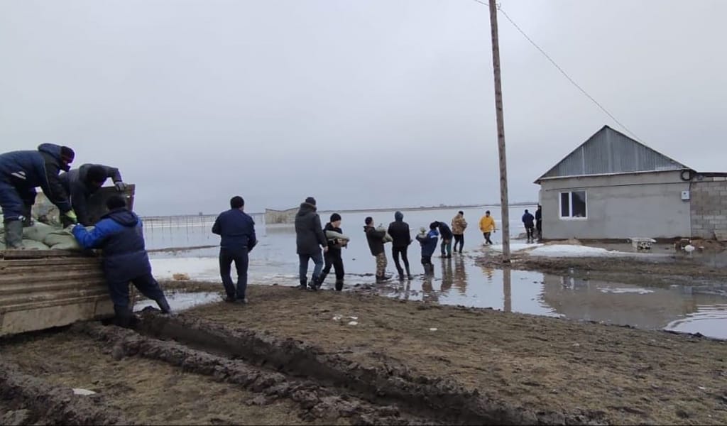 Елімізде екі өзен қауіпті деңгейден асып кетті