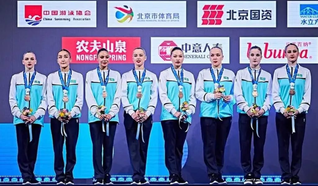 Көркем жүзу: Қазақстан құрамасы әлем кубогында чемпион атанды