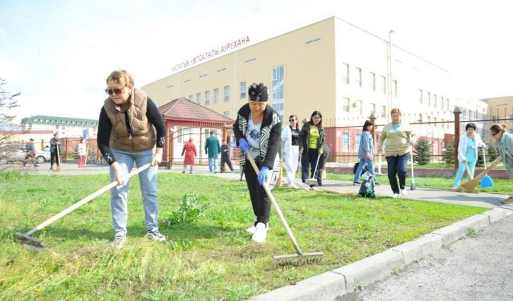 Талдықорған қаласында &laquo;Таза қала&raquo; акциясы өткізілді
