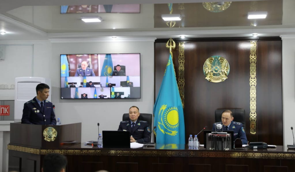 Жетісу полицейлері бірінші тоқсандағы жұмыс нәтижелерін қорытындылады
