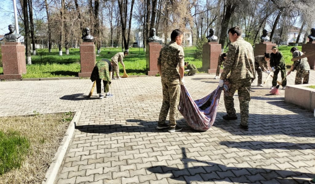 «КИЕЛІ МЕКЕН» АКЦИЯСЫ АЯСЫНДА БАБАЛАР РУХЫНА ҚҰРМЕТ КӨРСЕТТІ