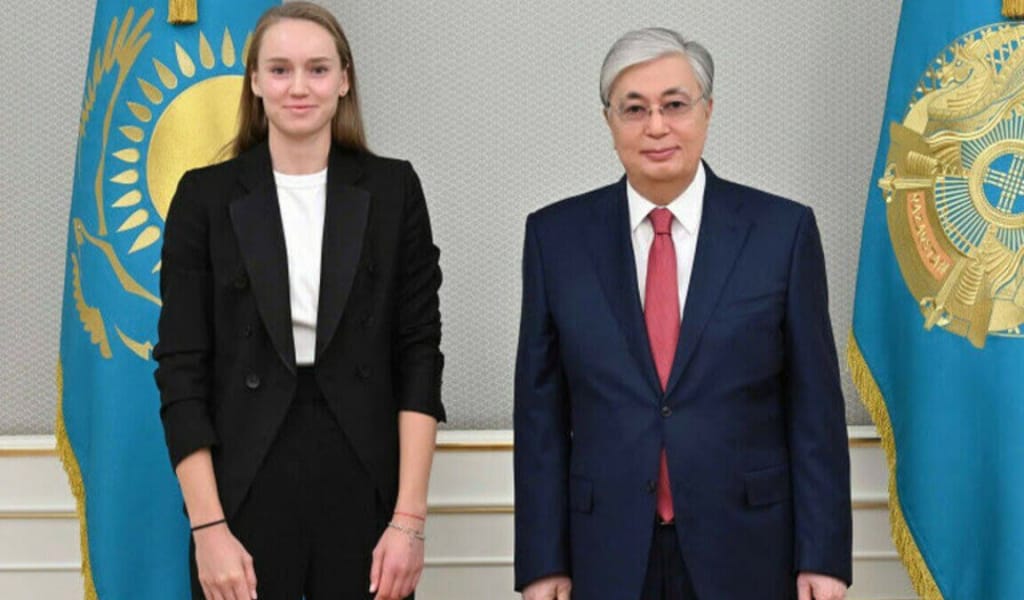 Президент Елена Рыбакинаны жеңісімен құттықтады
