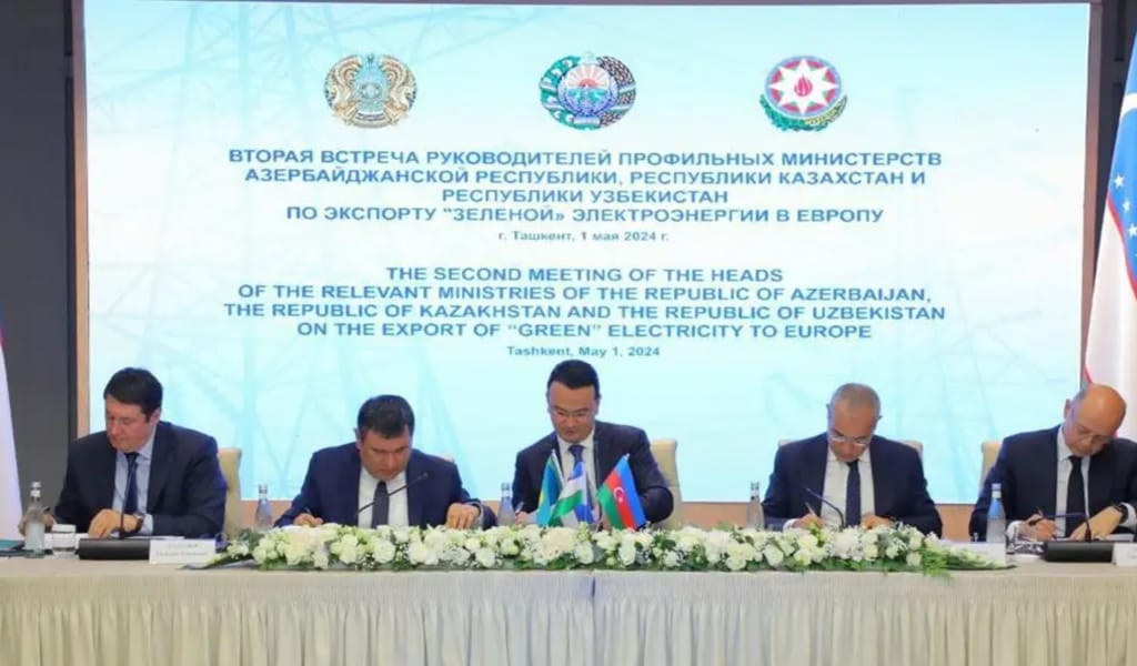 Қазақстан, Өзбекстан және Әзербайжан бірлесіп, Каспий түбімен кабель тартады
