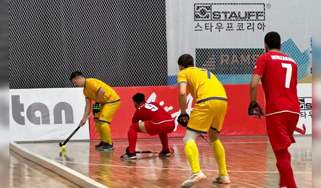 Индорхоккейден Қазақстан ерлер құрамасы Иранға есе жіберді