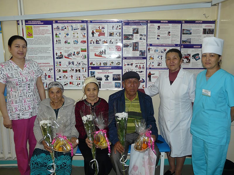 Дәрігерлер тегін қызмет көрсетті