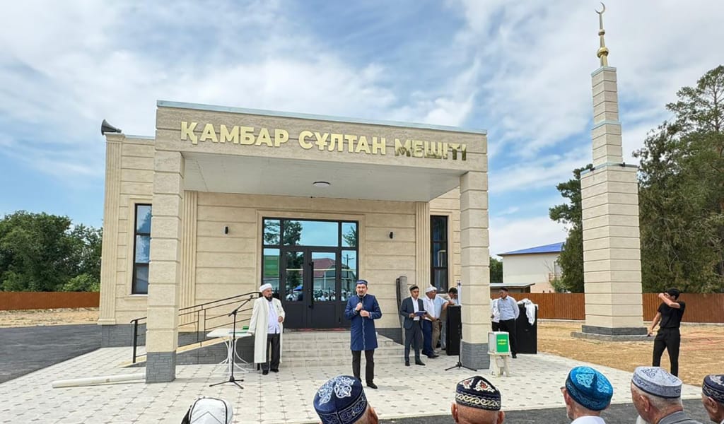 Көксу ауданында жаңа мешіт ашылды