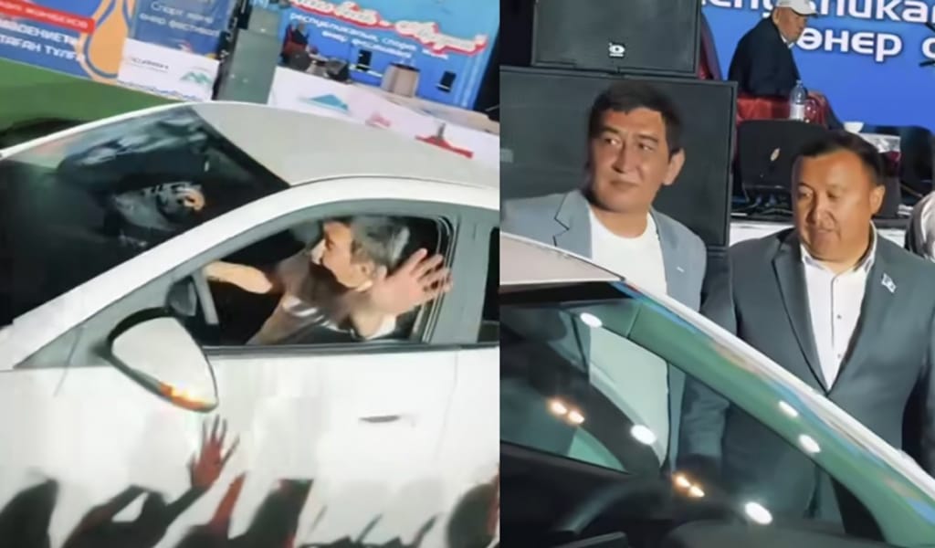 Ринат Зайытовқа жерлестері көлік сыйлады