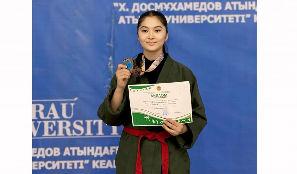 Полицей қыз Қазақстан Чемпионатында жүлделі болды