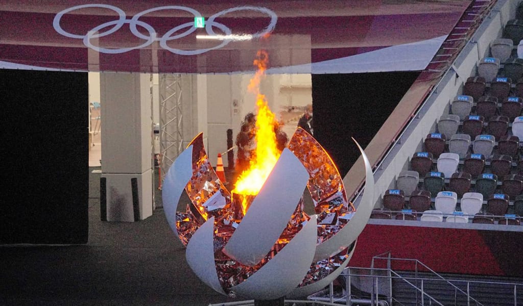 Олимпиада алауы тұтанды