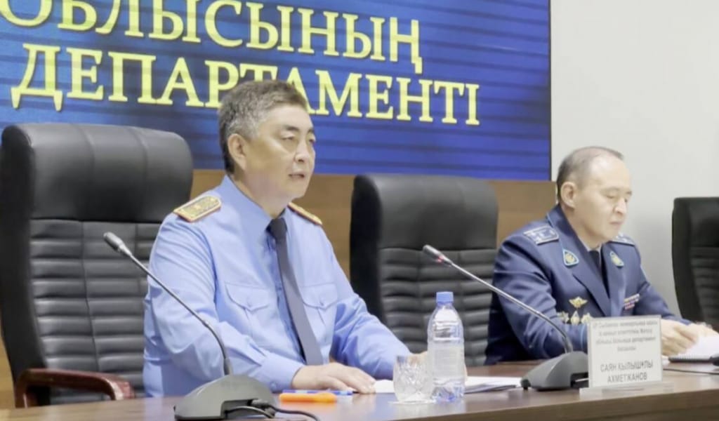 ПОЛИЦИЯ ДЕПАРТАМЕНТІНІҢ БАСТЫҒЫ ЖЕКЕ ҚҰРАММЕН КЕЗДЕСТІ