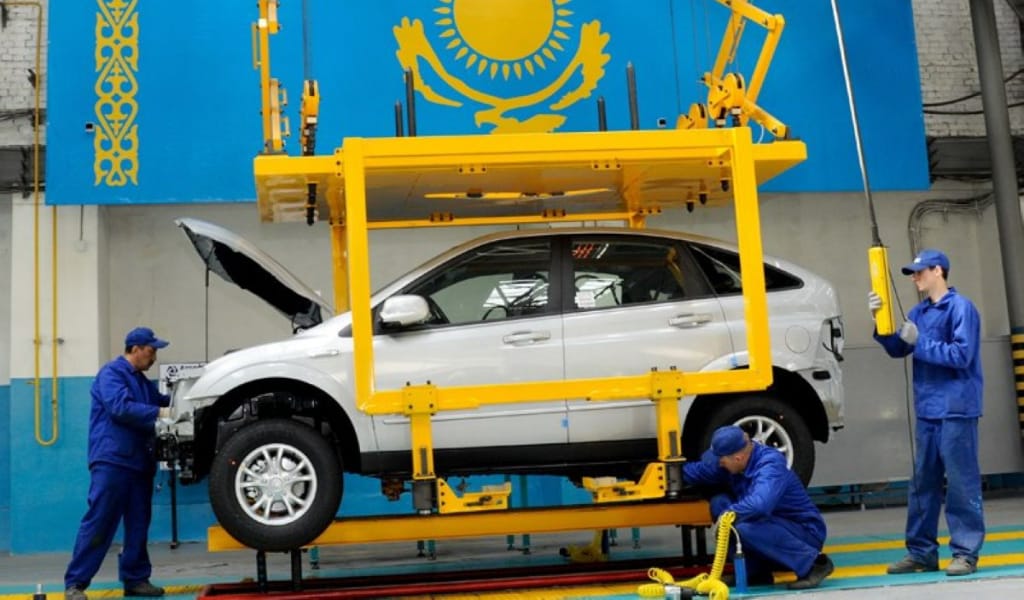 АВТОМОБИЛЬ ЖАСАУ САЛАСЫНДА ӨНДІРІС 30 ПАЙЫЗҒА АРТТЫ