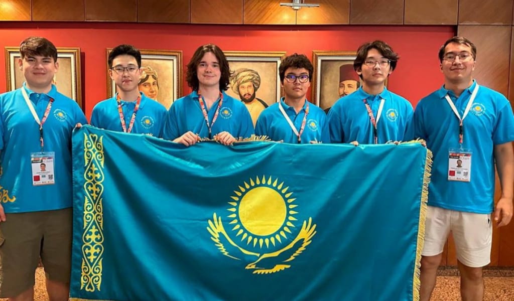 Қазақстандық оқушылар халықаралық олимпиададан жүлделі оралды
