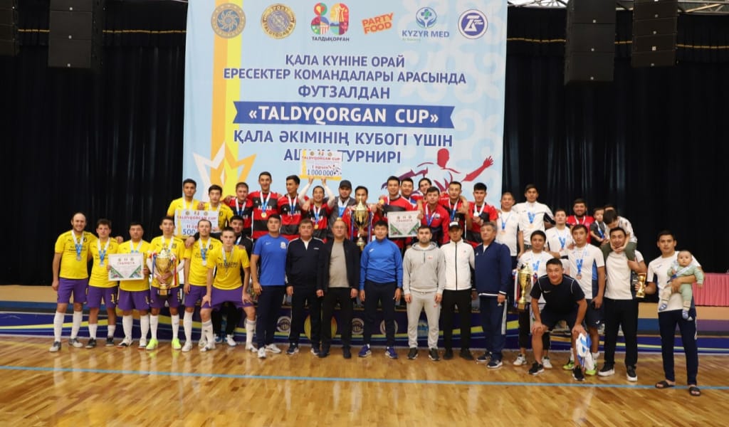 &laquo;TALADYQORGAN CUP&raquo; ТУРНИРІНІҢ ЖЕҢІМПАЗДАРЫ МАРАПАТТАЛДЫ
