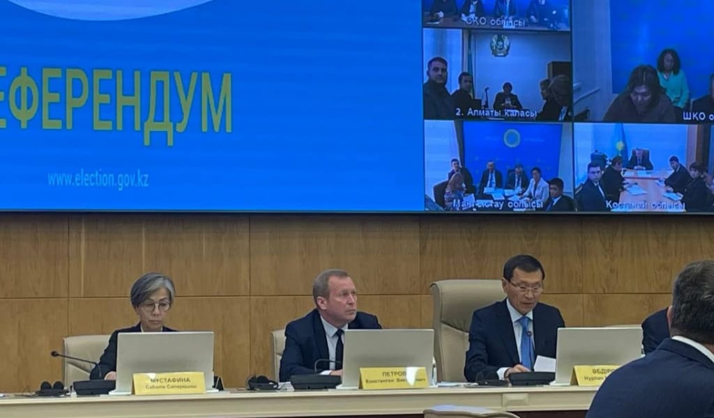 РЕФЕРЕНДУМҒА 177 ХАЛЫҚАРАЛЫҚ БАЙҚАУШЫ ҚАТЫСАДЫ