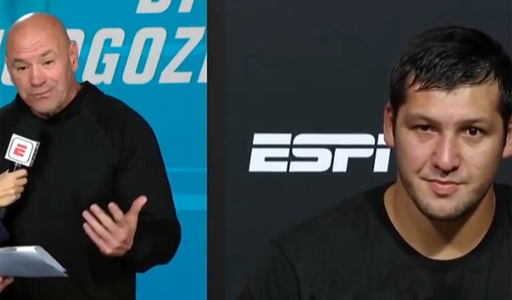 Қазақ нокаутшыға UFC басшысы келісімшартты өз қолымен табыс етті