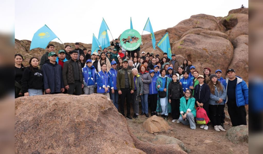 Қызылтас шатқалында &laquo;Таза Қазақстан&raquo; аясында экоакция өтті