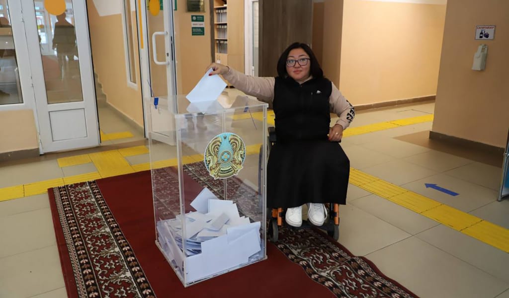 Талдықорғанда 986 мүгедектігі бар азамат дауыс беру құқығына ие
