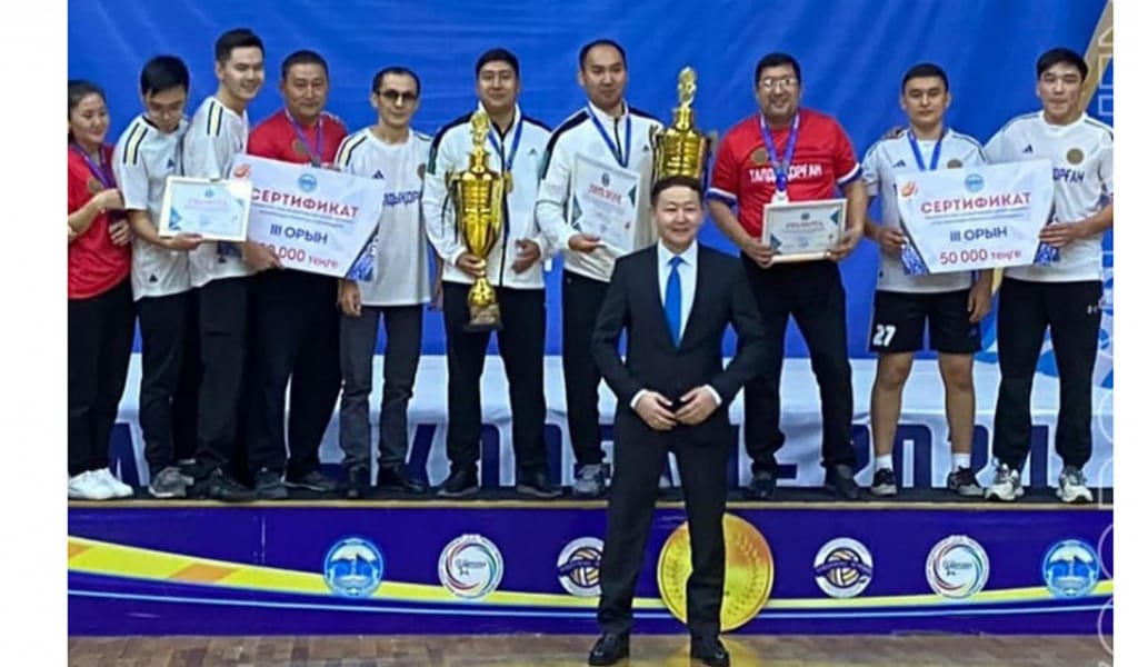 Талдықорғанда әлеуметтік сала қызметкерлері арасында спартакиа өтті