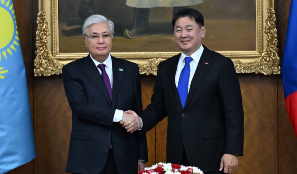 "Ұлы дала өркениетінің мұрагерлері": Тоқаев Моңғолияда не айтты?