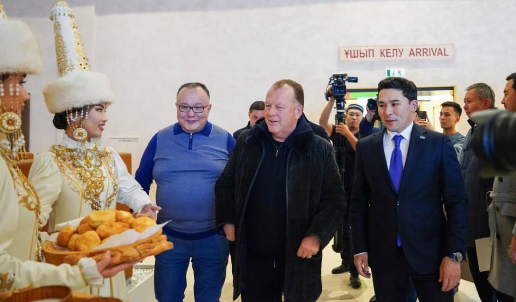 ҚАЗАҚСТАНҒА ХАЛЫҚАРАЛЫҚ ДЗЮДО ФЕДЕРАЦИЯСЫНЫҢ ПРЕЗИДЕНТІ КЕЛДІ