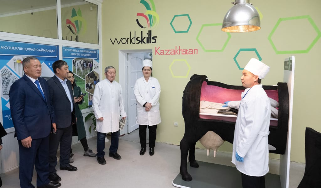 ВЕТЕРИНАРИЯ МАМАНДАРЫ ТӘЖІРИБЕ АЛМАСТЫ