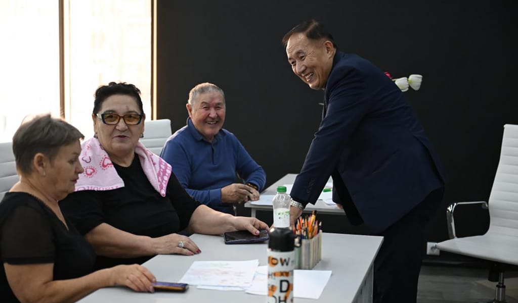 Жетісу облысында Белсенді ұзақ өмір сүру орталығына күнделікті 250 зейнеткер барады