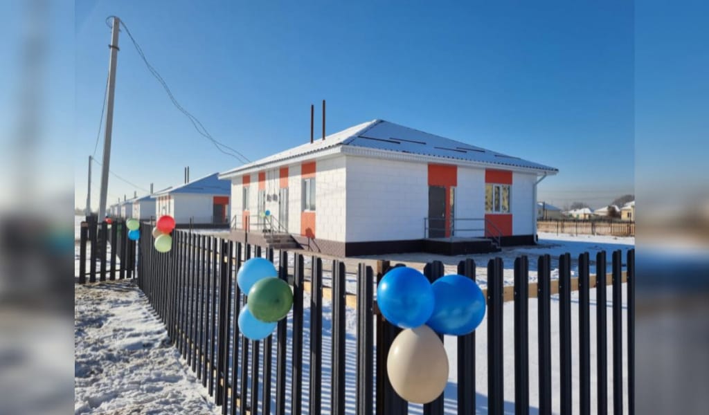 Жетісу облысында Тәуелсіздік күніне орай 10 әлеуметтік нысан қолданысқа беріліп, 76 отбасы баспаналы болды