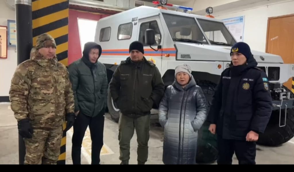 Қар құрсауында қалған 8 адам құтқарылды