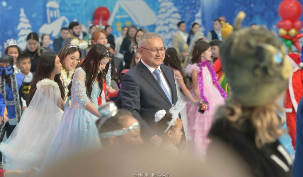 ЖЕТІСУ ОБЛЫСЫНДА ПРЕЗИДЕНТТІК ЖАҢА ЖЫЛ ШЫРШАСЫ ӨТТІ