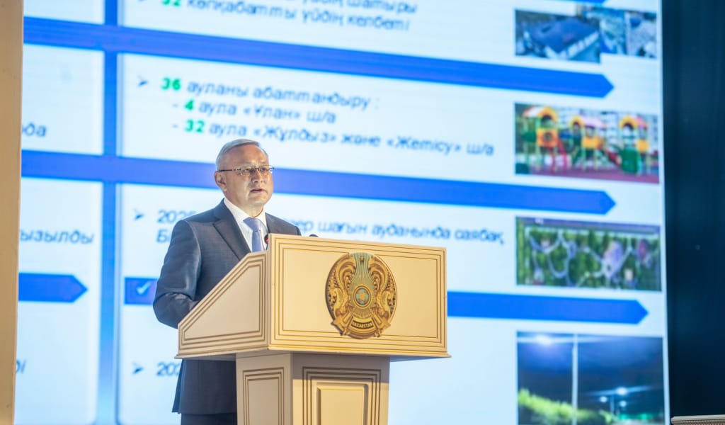 ЖЕТІСУДЫҢ ЖҮРЕГІ - ТАЛДЫҚОРҒАН КӨРКЕМ ДЕ ҚАУІПСІЗ ҚАЛАҒА АЙНАЛУЫ КЕРЕК