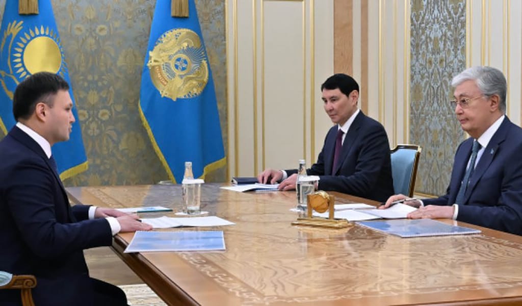 Мемлекет басшысы «ҚазМұнайГаз» ҰК» АҚ басқарма төрағасын қабылдады