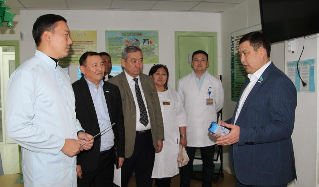 Көксу аудандық орталық ауруханасына ҚР Парламент Мәжілісінің депутаты келді